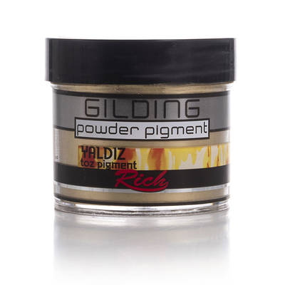 Rich Gilding Powder Yaldız Toz Pigment 60cc 11011 Altın