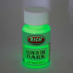 Rich - Rich Karanlıkta Parlayan Boya Glow In The Dark 50ml 3004 Yeşil