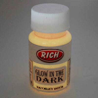 Rich Karanlıkta Parlayan Boya Glow In The Dark 50ml 3006 Turuncu