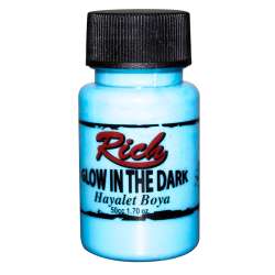 Rich - Rich Karanlıkta Parlayan Boya Glow In The Dark 50ml 3010 Mavi