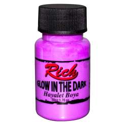 Rich - Rich Karanlıkta Parlayan Boya Glow In The Dark 50ml 3012 Mor