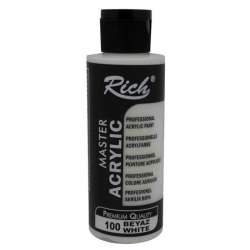 Rich - Rich Master Akrilik Boya 120ml 100 Beyaz