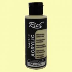 Rich - Rich Master Akrilik Boya 120ml 104 Krem