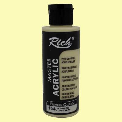 Rich Master Akrilik Boya 120ml 104 Krem