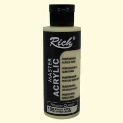 Rich - Rich Master Akrilik Boya 120ml 105 Coffe Cream