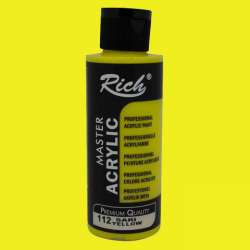 Rich - Rich Master Akrilik Boya 120ml 112 Sarı