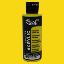 Rich - Rich Master Akrilik Boya 120ml 113 Güneş Sarı