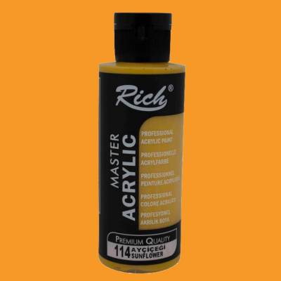 Rich Master Akrilik Boya 120ml 114 Ayçiçeği