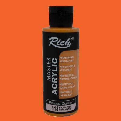 Rich Master Akrilik Boya 120ml 118 Somon