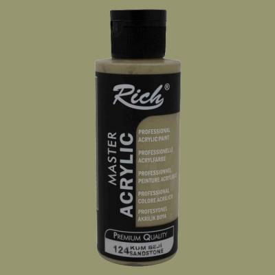 Rich Master Akrilik Boya 120ml 124 Kum Beji