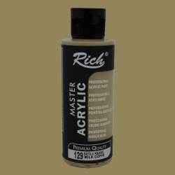 Rich - Rich Master Akrilik Boya 120ml 129 Sütlü Kahve