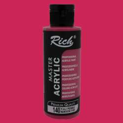 Rich - Rich Master Akrilik Boya 120ml 140 Yalı Pembe