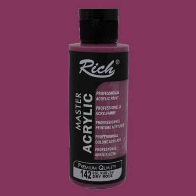 Rich Master Akrilik Boya 120ml 142 Gül Kurusu