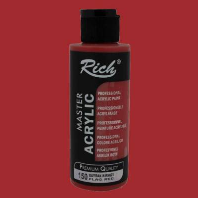 Rich Master Akrilik Boya 120ml 150 Bayrak Kırmızı