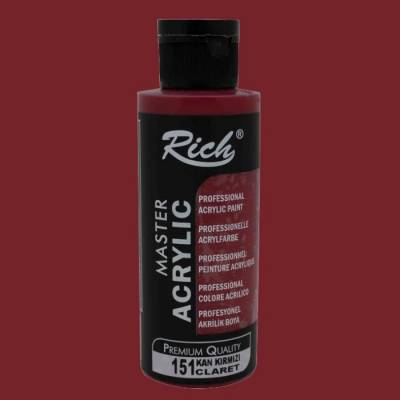 Rich Master Akrilik Boya 120ml 151 Kan Kırmızı