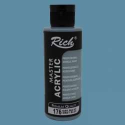 Rich - Rich Master Akrilik Boya 120ml 176 Gri Mavi