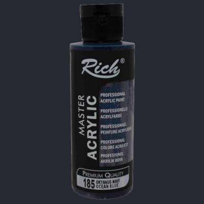 Rich Master Akrilik Boya 120ml 185 Okyanus Mavi