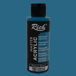 Rich - Rich Master Akrilik Boya 120ml 190 Turkuaz