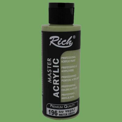 Rich Master Akrilik Boya 120ml 196 Su Yeşili