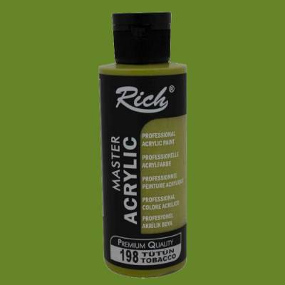 Rich Master Akrilik Boya 120ml 198 Tütün