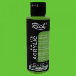 Rich - Rich Master Akrilik Boya 120ml 200 Fıstık Yeşili