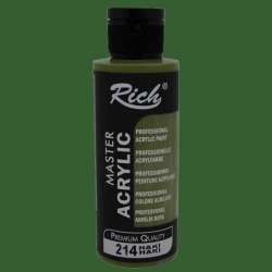 Rich - Rich Master Akrilik Boya 120ml 214 Haki