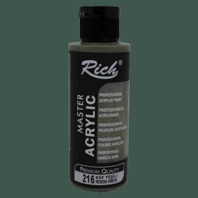 Rich Master Akrilik Boya 120ml 216 Küf Yeşili