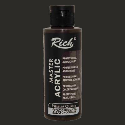 Rich Master Akrilik Boya 120ml 226 Çikolata