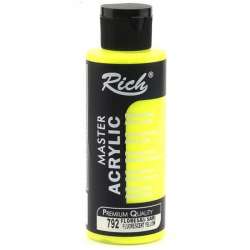 Rich - Rich Master Akrilik Boya 120ml 792 Fosforlu Sarı