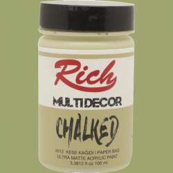 Rich - Rich Multi Decor Chalked Akrilik Boya 100ml 4512 Kese Kağıdı