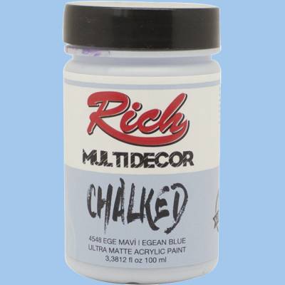 Rich Multi Decor Chalked Akrilik Boya 100ml 4548 Ege Mavi