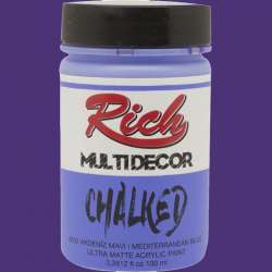 Rich - Rich Multi Decor Chalked Akrilik Boya 100ml 4552 Akdeniz Mavi