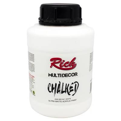 Rich Multi Decor Chalked Akrilik Boya 1750ml 4500 Beyaz