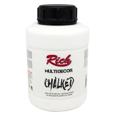 Rich Multi Decor Chalked Akrilik Boya 1750ml 4502 Antik Beyaz