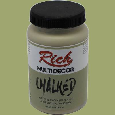 Rich Multi Decor Chalked Akrilik Boya 250ml 4512 Kese Kağıdı