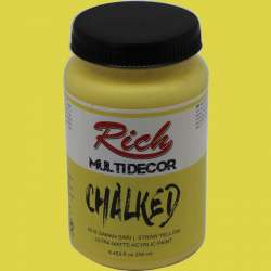 Rich - Rich Multi Decor Chalked Akrilik Boya 250ml 4516 Saman Sarı