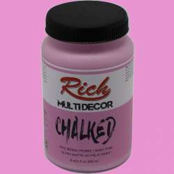 Rich - Rich Multi Decor Chalked Akrilik Boya 250ml 4522 Bebek Pembe