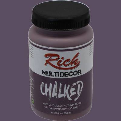 Rich Multi Decor Chalked Akrilik Boya 250ml 4526 Güz Gülü