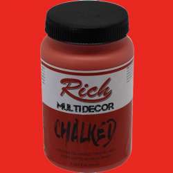 Rich - Rich Multi Decor Chalked Akrilik Boya 250ml 4530 Pastel Kırmızı