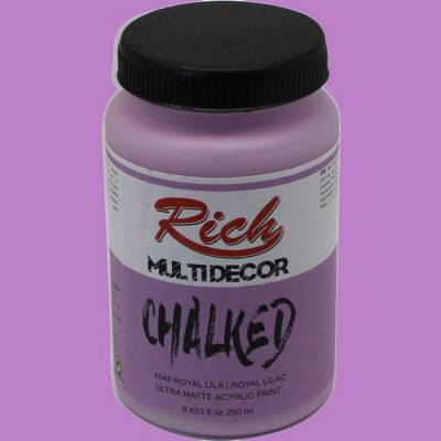 Rich Multi Decor Chalked Akrilik Boya 250ml 4540 Royal Lila