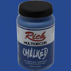 Rich - Rich Multi Decor Chalked Akrilik Boya 250ml 4544 Odeon Mavi