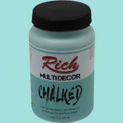 Rich - Rich Multi Decor Chalked Akrilik Boya 250ml 4546 Retro Mavi