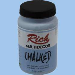 Rich - Rich Multi Decor Chalked Akrilik Boya 250ml 4548 Ege Mavi