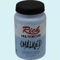 Rich - Rich Multi Decor Chalked Akrilik Boya 250ml 4550 Bebek Mavi