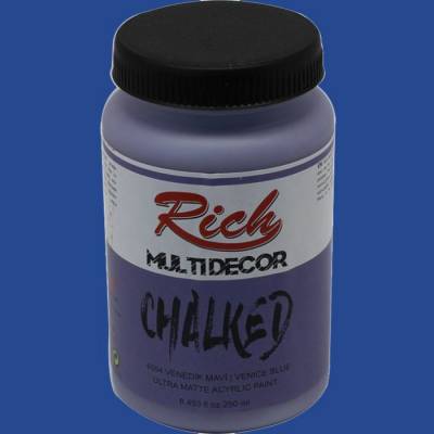 Rich Multi Decor Chalked Akrilik Boya 250ml 4554 Venedik Mavi