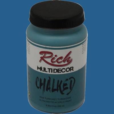 Rich Multi Decor Chalked Akrilik Boya 250ml 4558 Turkuaz