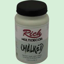 Rich - Rich Multi Decor Chalked Akrilik Boya 250ml 4562 Soft Yeşil