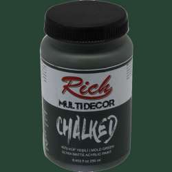 Rich - Rich Multi Decor Chalked Akrilik Boya 250ml 4570 Küf Yeşili