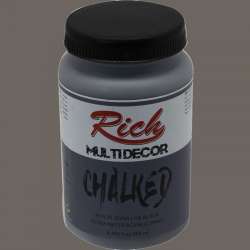 Rich - Rich Multi Decor Chalked Akrilik Boya 250ml 4576 İs Siyah