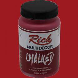 Rich - Rich Multi Decor Chalked Akrilik Boya 250ml 4590 Kırmızı